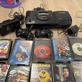 Sega Genesis + Sega CD + Sega Nomad Plus 25 Games Bundle.