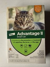 Advantage II Flea Treatment for Small Cats Under 9 LBS EPA