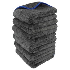 6x Mikrofasertuch Poliertuch Microfaser Trock...