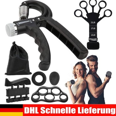 Grip Strength Fingerhantel Hand Grip Strengthener Forearm Strengthener Set 6PCS