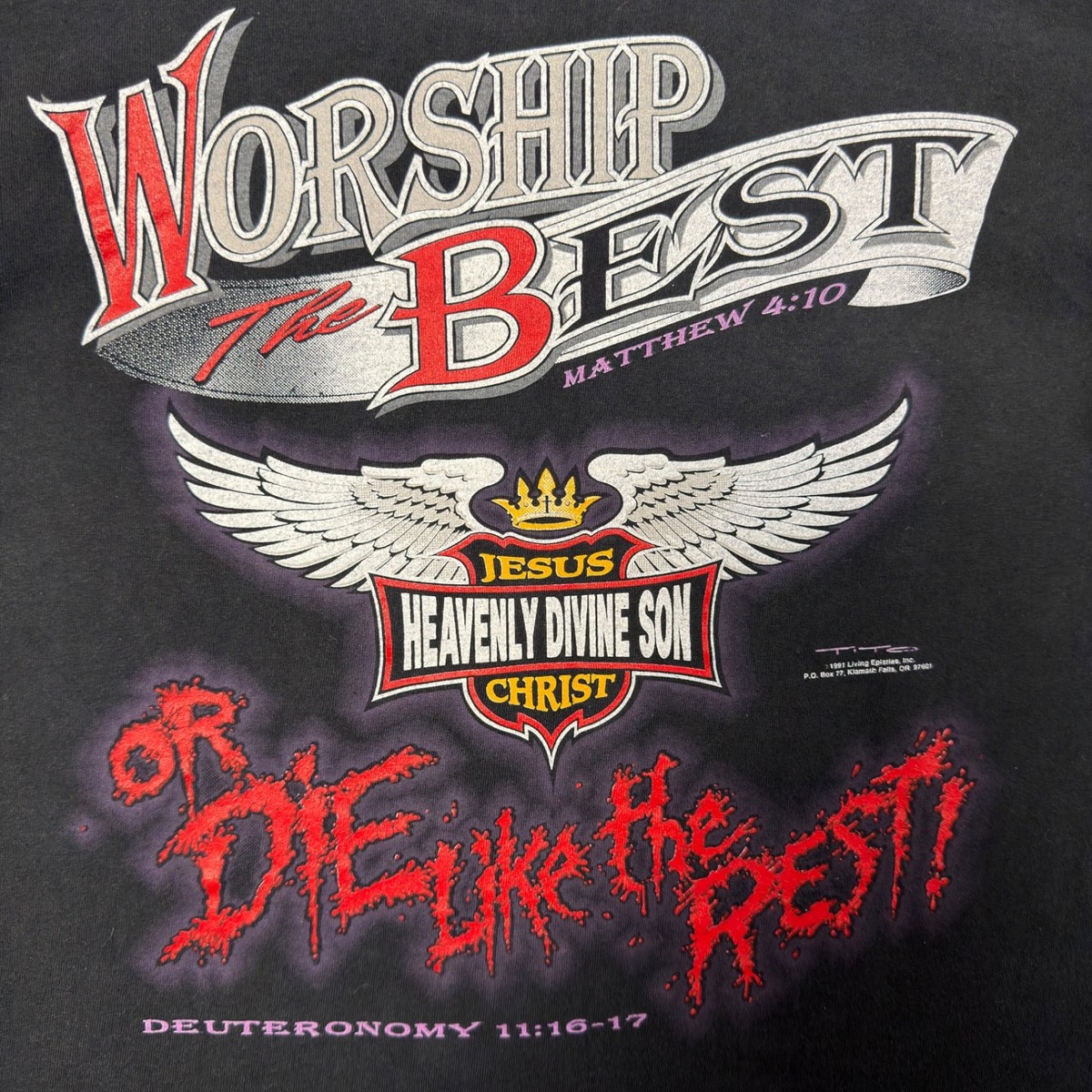 VTG 91 Living Epistles Born To Die Heavenly Divine Son Jesus