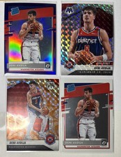 Deni Avdija 4 CARD RC Lot - Purple Mosaic Prizm Orange Rated Rookie Panini RC