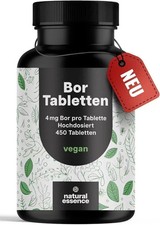  Bor Hochdosiert - 450 Tabletten mit 4mg Boro...