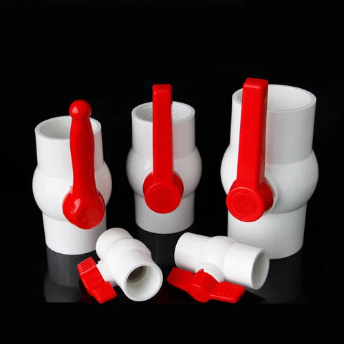 1/2"- 4" Zoll PVC Kugelhahn Innengewinde Muffe Rohr Fitting Absperrhahn Ventile - Bild 2 von 40