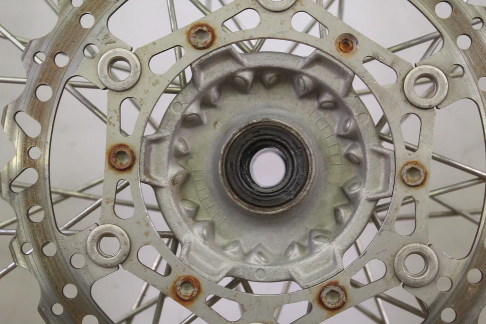 Ступица обода переднего колеса 2006 YAMAHA YZ450F Excel с тормозным ротором 21 x 1,60 - Изображение 4 из 4