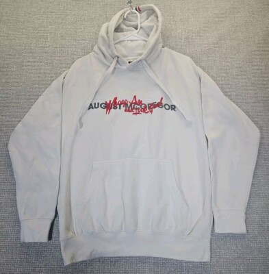 Y2K August McGregor Limited Edition Pullover Hoodie Mens M Whoop Ass & Look Good