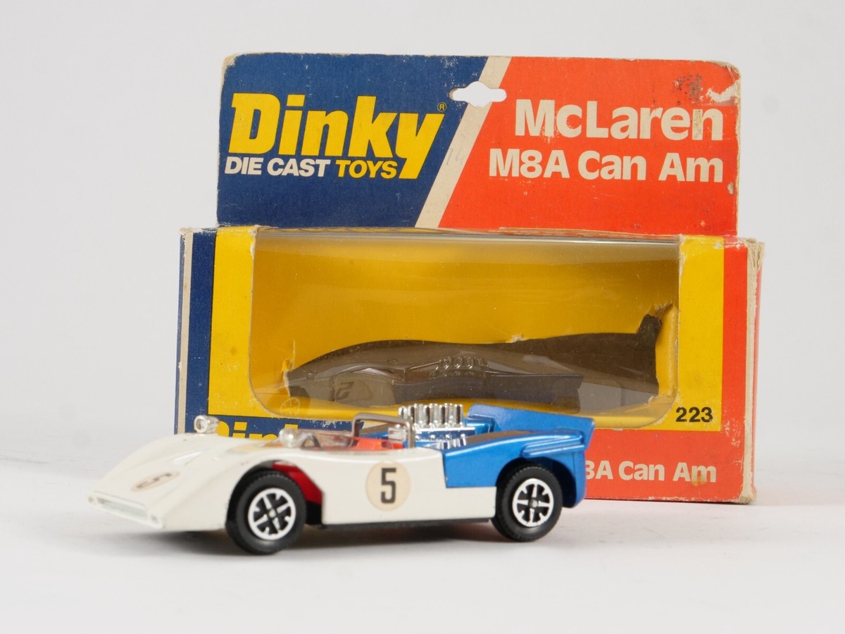 Dinky Spielzeug GB Nr°223 Mclaren M8A Can Am #5 Neu IN