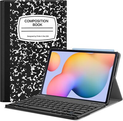 Keyboard Case for Samsung Galaxy Tab S6 Lite 10.4'' (2022/2020) Slim Stand Cover