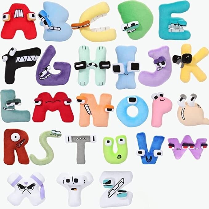 New Alphabet Lore But are Plush Toy Stuffed Animal Doll Toys Kids Chrismas  Gifts