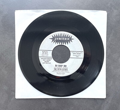 7'' The Fifth Estate - Do Drop Inn - US Jubilee Promo