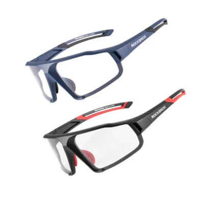 ROCKBROS Photochrome Sonnenbrille Fahrrad Brille UV400 Damen Herren Sportbrille