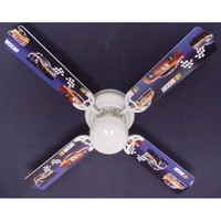 Ceiling Fan Designers 42 In. Nascar Racing Indoor Ceiling Fan, Whites on sale Ceiling Fan Designers 42 In. Nascar Racing Indoor Ceiling Fan, Whites on sale