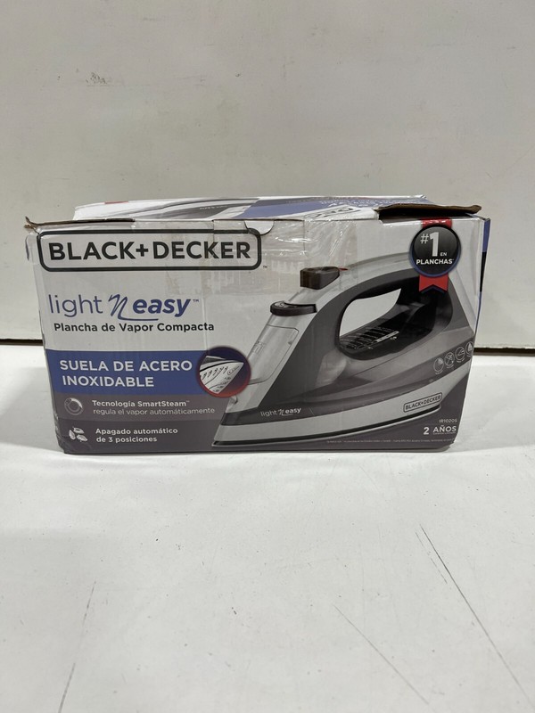 BLACK+DECKER Steam Iron Light n Easy