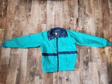 Vintage Woolrich Balsam Green bomber jacket size Large USA MADE