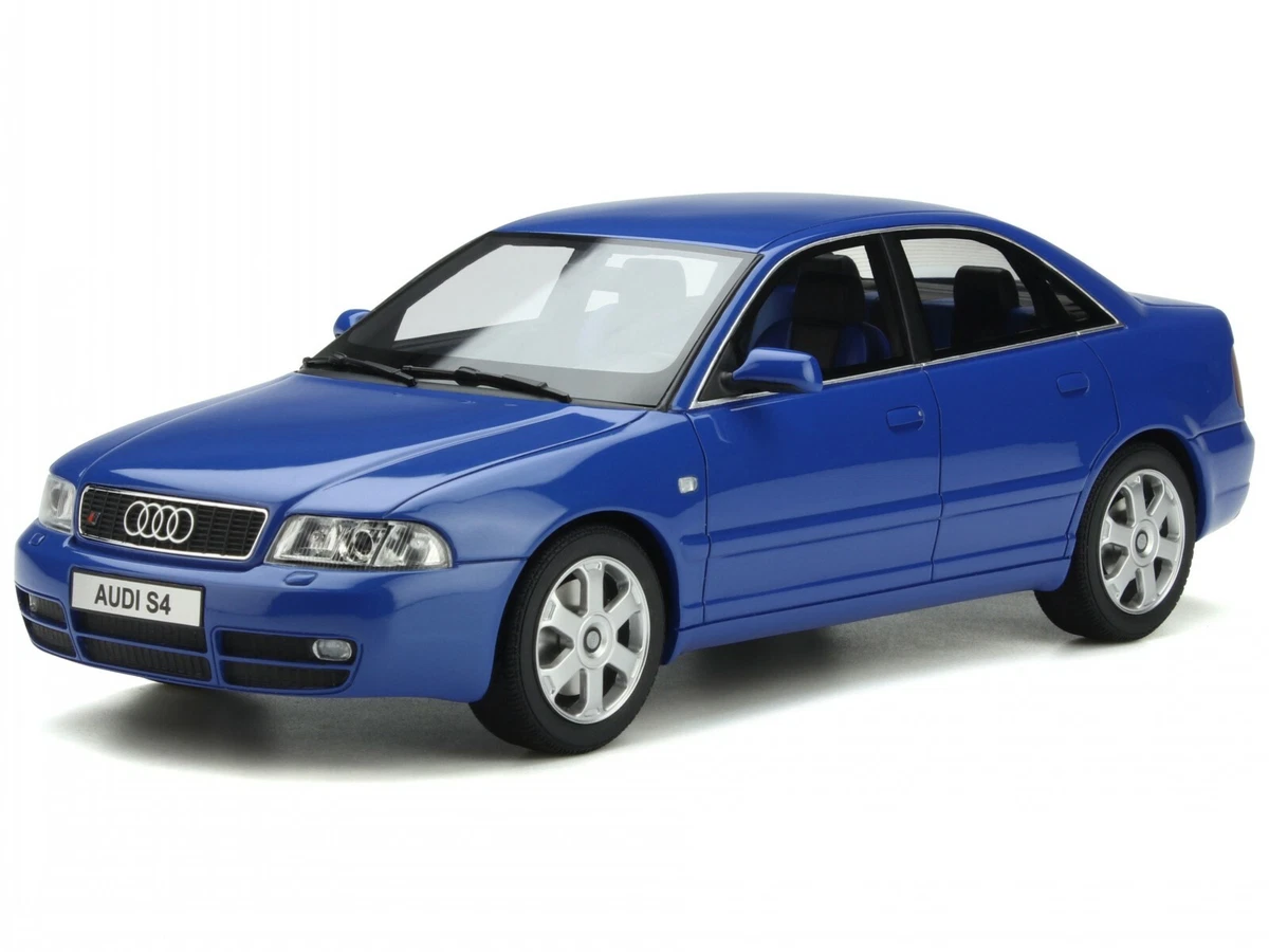 Audi A4 B5 S4 2.7 Biturbo sedan blue modelcar OT373 Otto 1:18