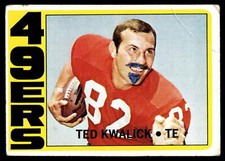1972 Topps #155 Ted Kwalick See Scan