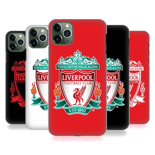 OFFICIAL LIVERPOOL FC LFC CREST 1 HARD BACK CASE FOR APPLE iPHONE PHONES - Picture 1 of 17