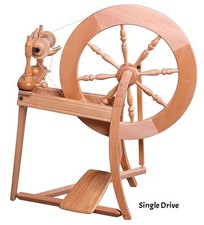 Ashford TRADITIONAL Spinning Wheel, Single or Double Drive.  Customs Cleared.
