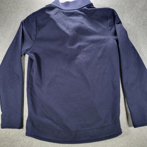 Maglione Notre Dame Under Armour ColdGear Henley con bottoni uomo blu medio sciolto - Foto 5 di 8