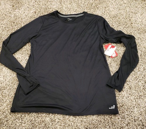 BCG WOMENS LONG SLEEVE BLACK ACTIVEWEAR 
