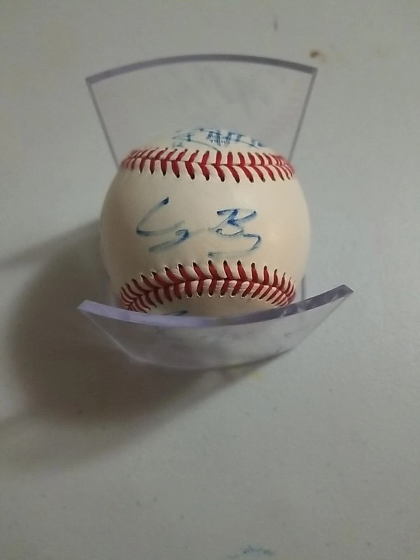 Cody Bellinger OKC Dodgers Autograph Baseball 7 Autographed Baseball 
