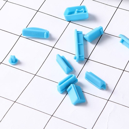 13 PCS Notebook Dust Plug Set Usb Port Protective Cover Charger Protector - Photo 2 sur 12