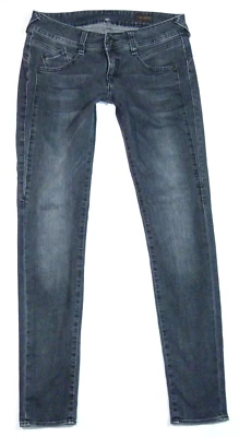 Herrlicher Gila Slim Grau Damen Jeans gr. W27 / L34 JeansHose Denim - Bild 1 von 4
