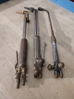Lot of 3 torches WeldMaster Cutting Welding Torch and others