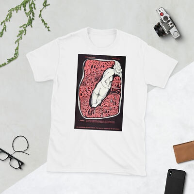 Vintage Rock T-Shirt Jefferson Airplane at Fillmore Auditorium, San  Francisco