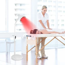 IR Infrared Red Heat Therapy Light Therapeutic Lamp Floor Stand Pain Relief 275W