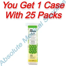 *25-Pack* Graham Beauty Spa Essentials Non-Woven 2"x2" Esthetic 200 Wipes 52508
