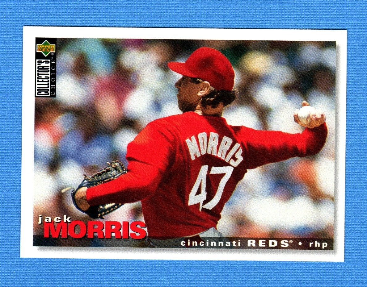 1995 Collector's Choice #433 Jack Morris Cincinnati Reds
