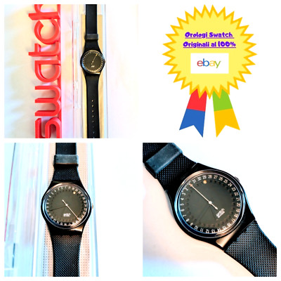 Swatch Gent Neu NOS Spot Flash GB414 1991 Vintage Armbanduhr 90er