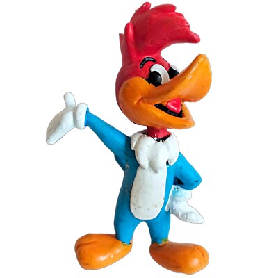 Jouet Woody Woodpecker (Piccolo) Vintage 1993 - Rare - Icolo Cartoon Star - Occasion