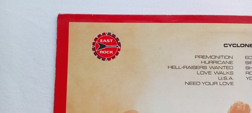 Vow Wow Cyclone LP + Ltd Flexi UK original Metal VG/EX - Picture 12 of 24