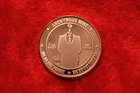 1 Ounce .999 Copper Round Anonymous Mint