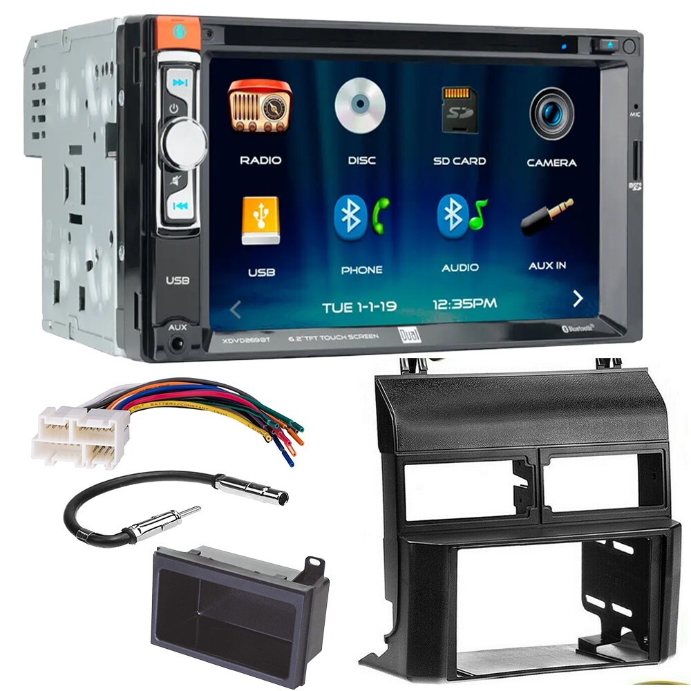 For GM 1988-1994 Full Size C/K Truck XDVD269BT Car Stereo Double DIN Dash Kit