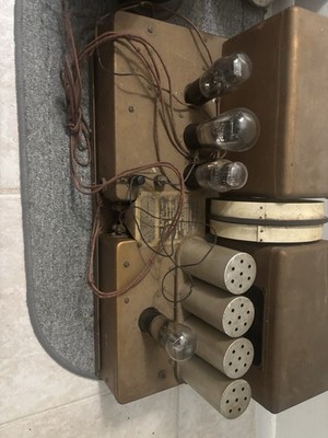 BALKITE TUBE AMP  Radio COMPLETE RECAP...NICE !!vintange 1928