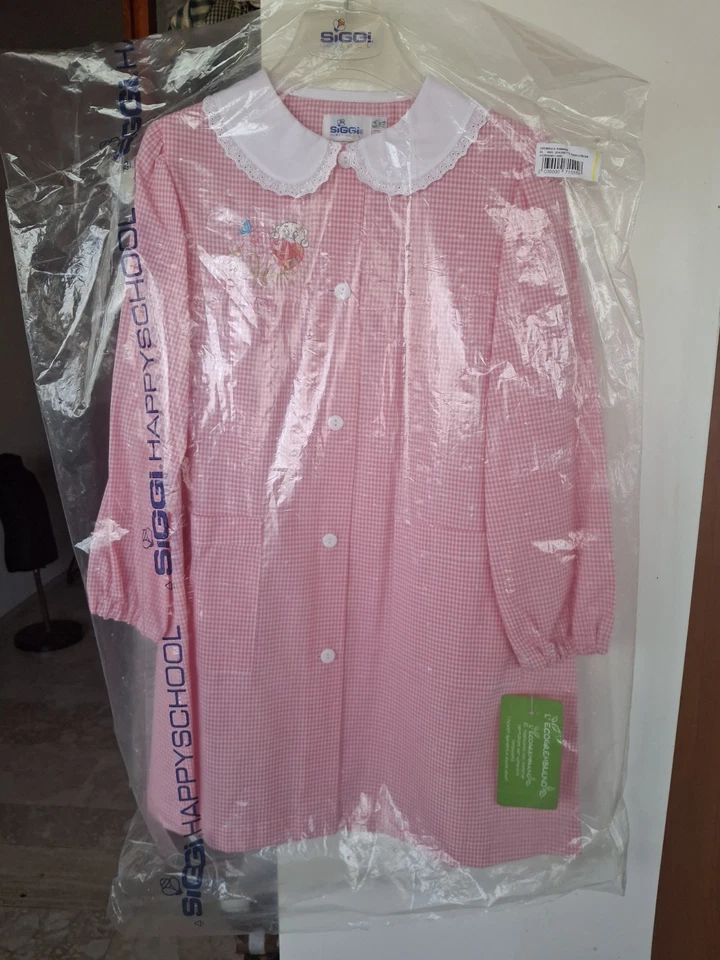 Grembiule Scuola Asilo Bambina Siggi Tg 5 - 6 Anni - Immagine 3 di 3