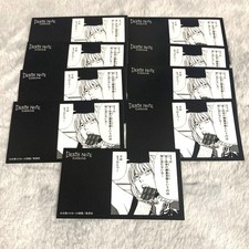 Death Note Melior Character Gum Collection 9 Pieces Used with Damage