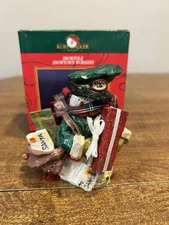 Kurt S. Adler Snowtown SNOWFOLK WORKERS POSTMAN Christmas Village w/ Box 