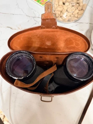Vintage Carl Zeiss Jena Binoctem 7X50 Fernglas mit Etui - Bild 1 von 4
