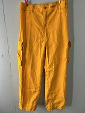 1st defense PGI Wildland Firefighter Nomex Yellow Cargo Pants size XL