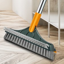 Rubber Broom Brush Pet Hair Remover Bristle Carpet Cleaning Broom Sweeping