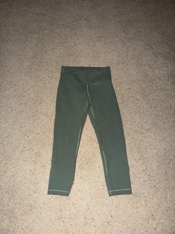 Lululemon Align Crop Dark Forest