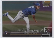 2022 Topps Stadium Club Chrome Gold Refractor 13/50 Jackson Kowar #55 2f9