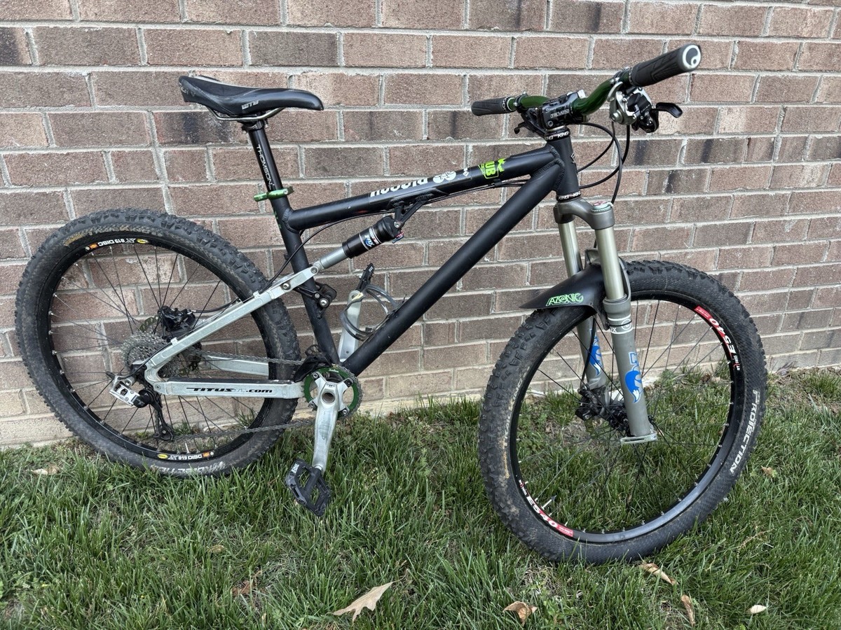 TITUS チタンフレーム RACER X OLD MTB Titus Ti Racer X Frame MTB size Large 17” Titanium Rear | eBay
