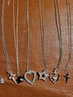 Vintage Necklaces and Chains - Silvertone - Lot of 10 — photo 3