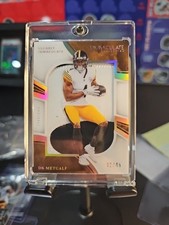 2025 Panini Immaculate - Clearly Immaculate Jerseys DK Metcalf /49 Steelers 