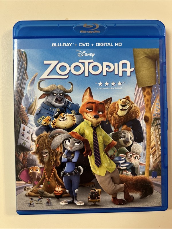 Zootopia (Blu Ray)